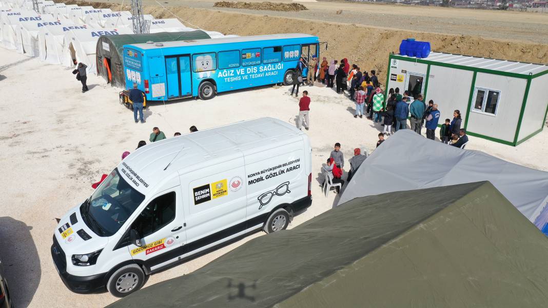 Hatay’da gönülleri fetheden Konya, depremzedeleri yalnız bırakmayacak 4